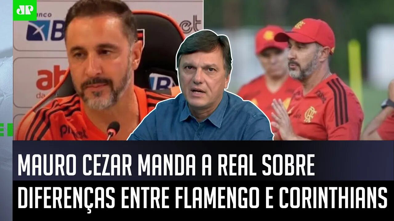 "O Corinthians não tem CONDIÇÕES de…" Mauro Cezar DISPARA sobre DIFERENÇAS de Flamengo e Corinthians