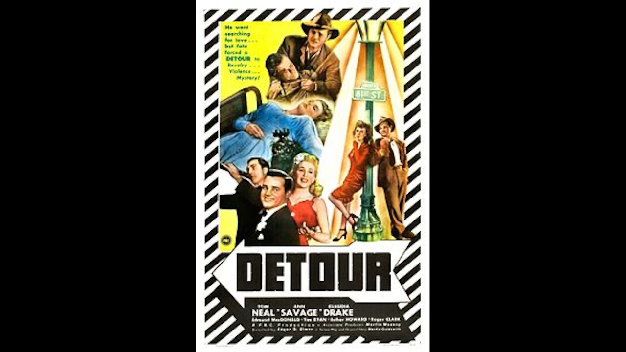 Detour (1945) | Directed by Edgar G. Ulmer - Full Movie