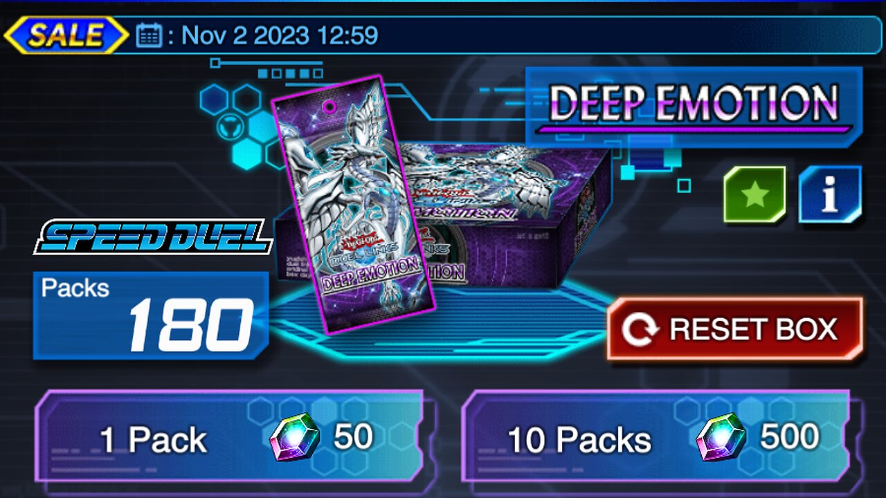 Duel Links: Deep Emotions Packs Opening