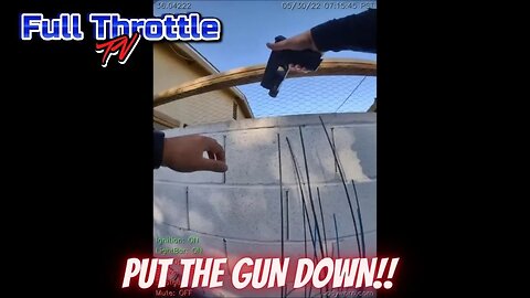 Officers Find Their Suspect Hiding In A Backyard!