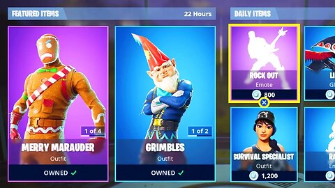 *NEW* CHRISTMAS SKINS in Fortnite! Fortnite Item Shop Update! (Fortnite Battle Royale)