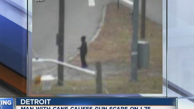 Man with can causes scare on I-75