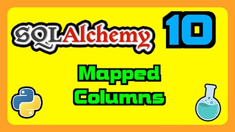 SQLAlchemy ORM - A NEW WAY TO CREAT COLUMNS 🆕🆕🆕