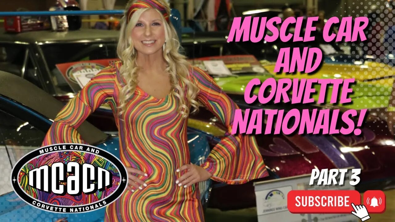 Muscle Car and Corvette Nationals! Part 3! #carshow