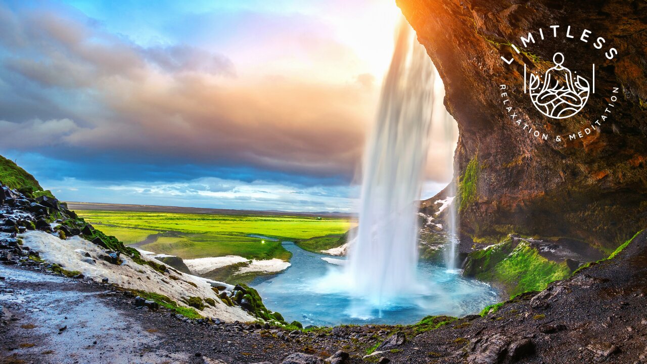 Relaxing Waterfall Sounds for Sleep | Fall Asleep & Stay Sleeping Music