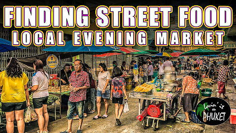 Finding Street Food, Thai Market Kanchanburi #streetfood #thaifood #kanchanburi