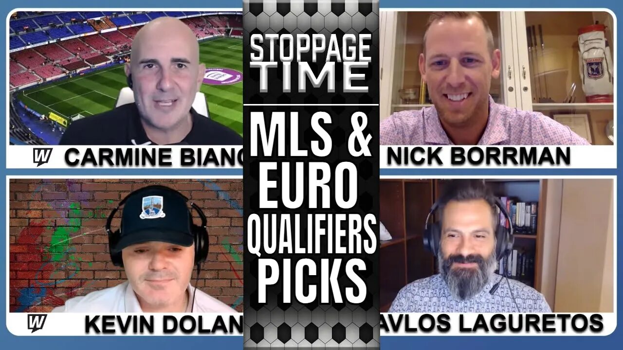 ⚽ MLS and Euro Qualifier Picks, Predictions and Betting Odds | Stoppage Time 9/7