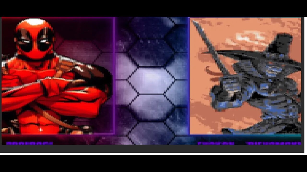 Mugen: Deadpool/Balrog vs Chakan/Bishamon