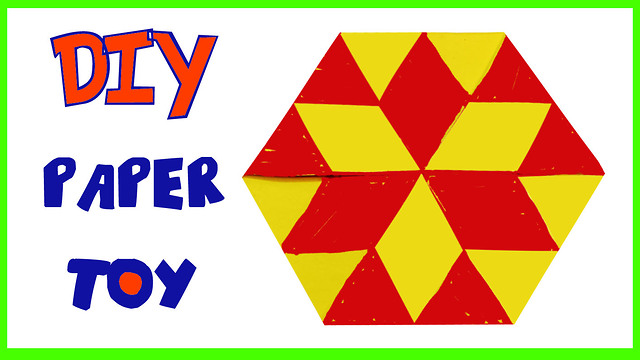 How to make a paper toy | Bee DIY