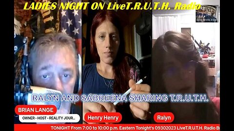 09302023 LiveT.R.U.T.H. Radio Broadcast ... AMERICA SPEAKS!