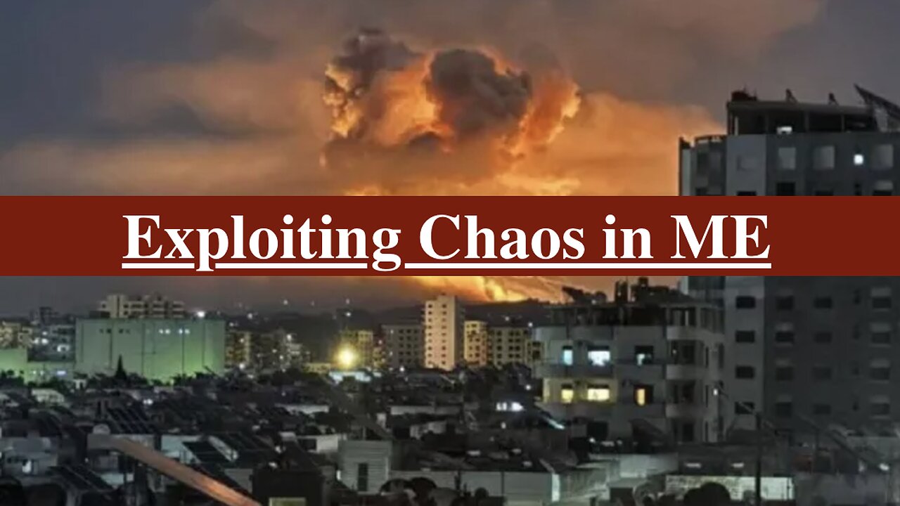 Exploiting Chaos: The US/Israel Gambit in Syria and the Wider Region Amidst Geopolitical Reshuffling