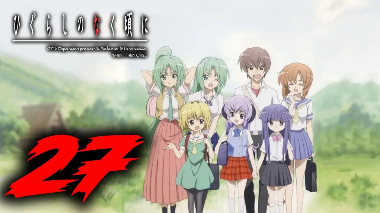 🌸[Higurashi No Naku Koro Ni #27] comfy ghost village simulator🌸