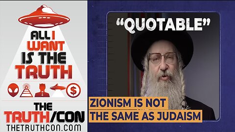 Zionism is not Judaism