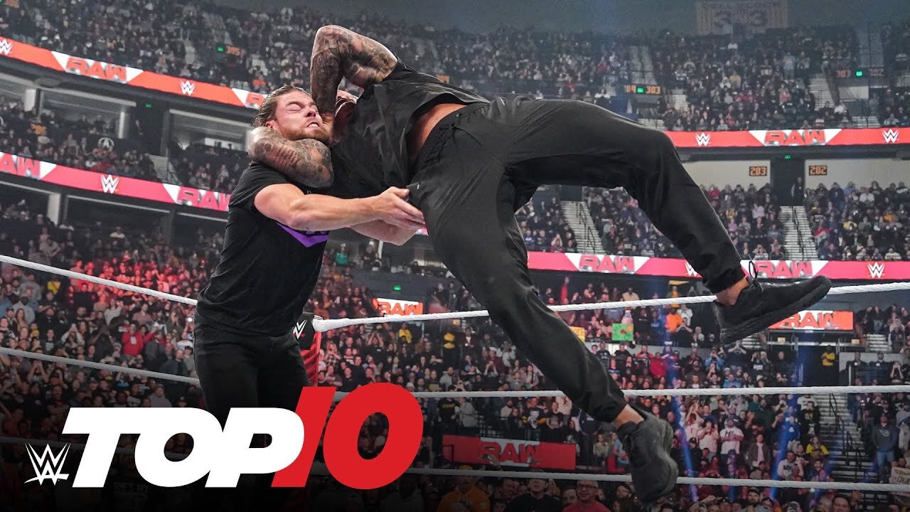 Unbelievable WWE Raw Moments: Top 10