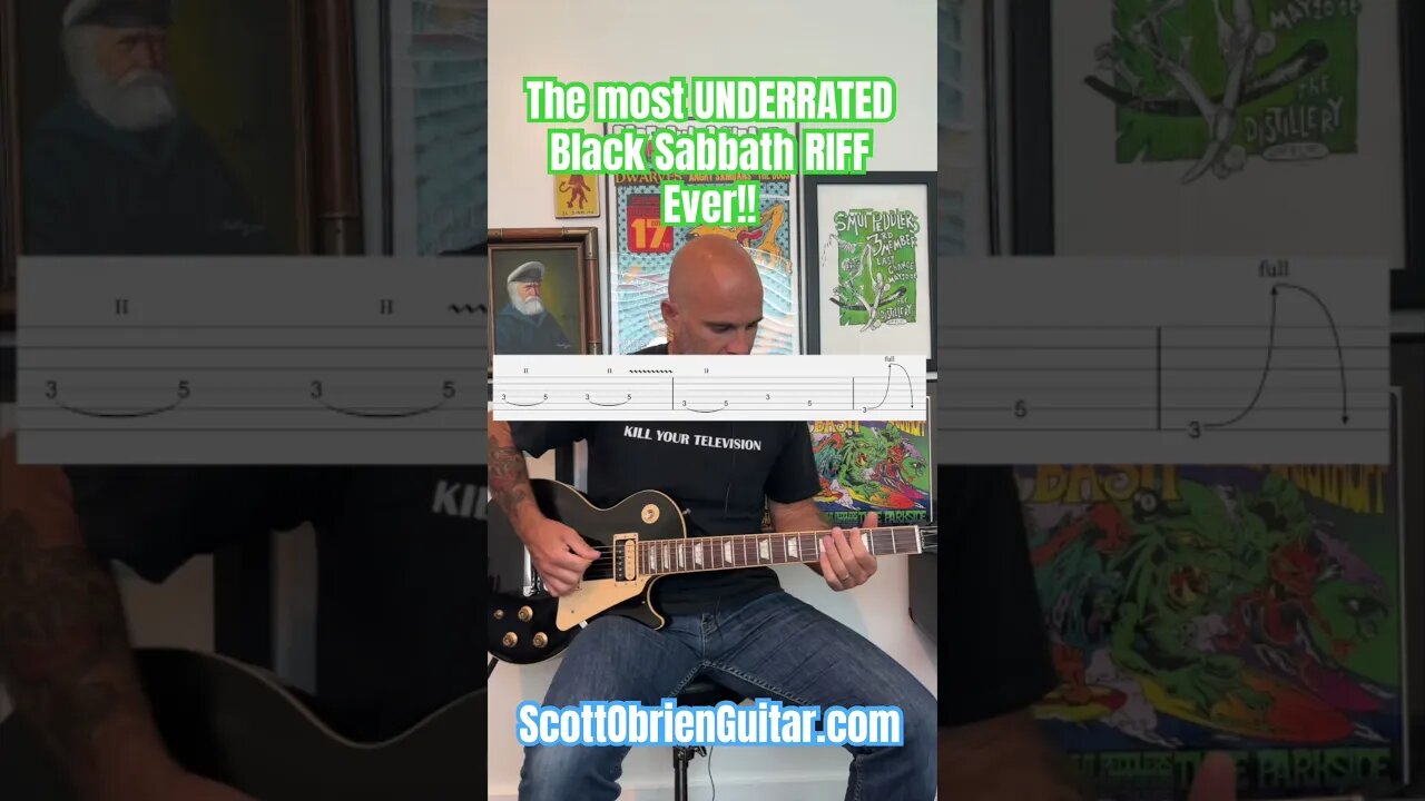 The Most UNDERRATED Black Sabbath RIFF Ever!! #guitar #tutorial