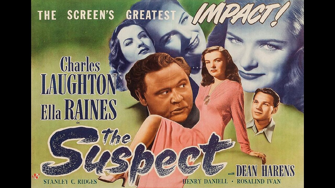 THE SUSPECT 1944 Charles Laughton is "The Suspect" in Noir Set in London of 1902 FULL MOVIE in HD