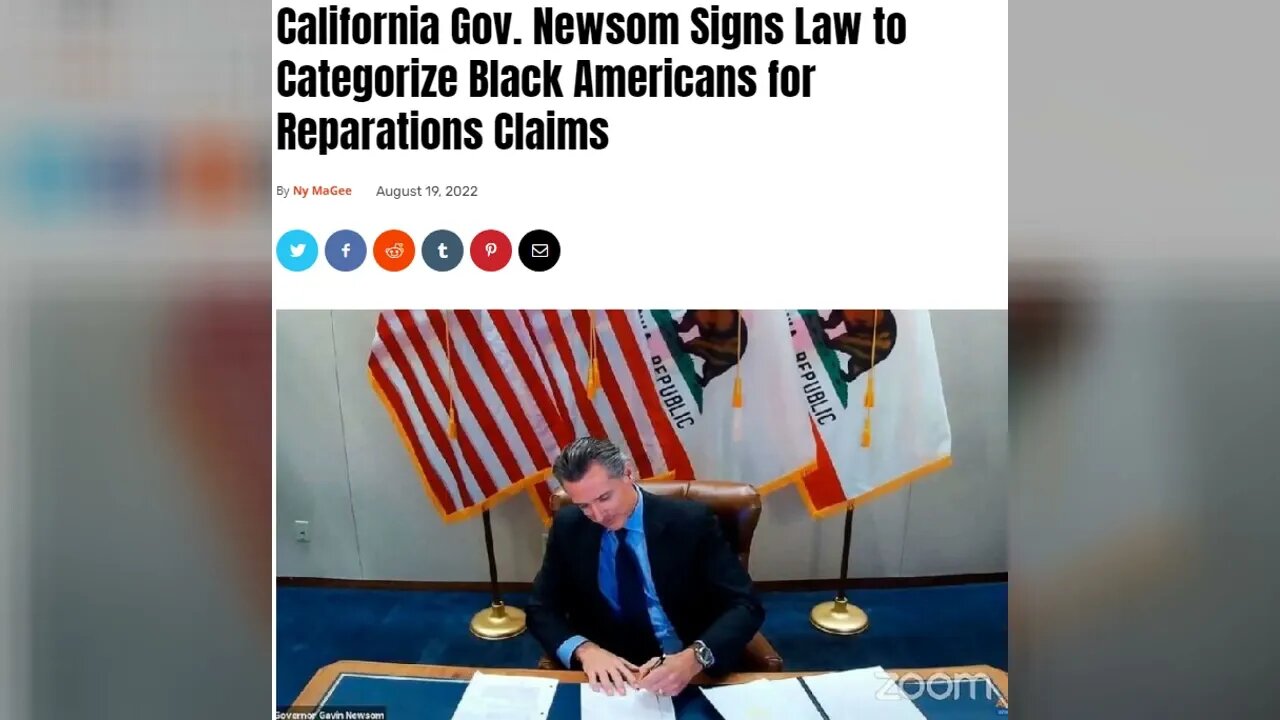 |NEWS| Categorizing Black People For Reparations