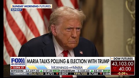 President Trump Tells Maria Bartiromo About the Enemy From Within