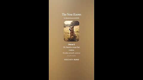 The Nose Knows
