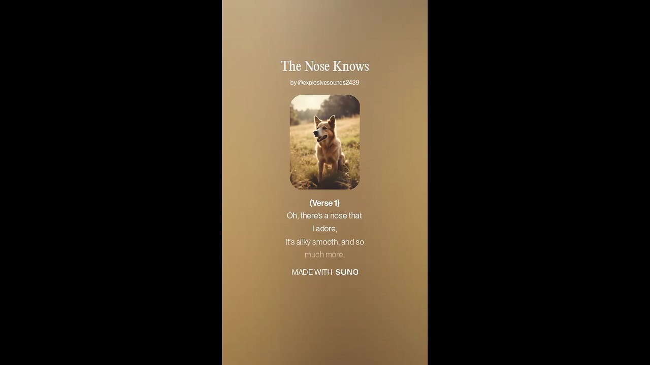 The Nose Knows