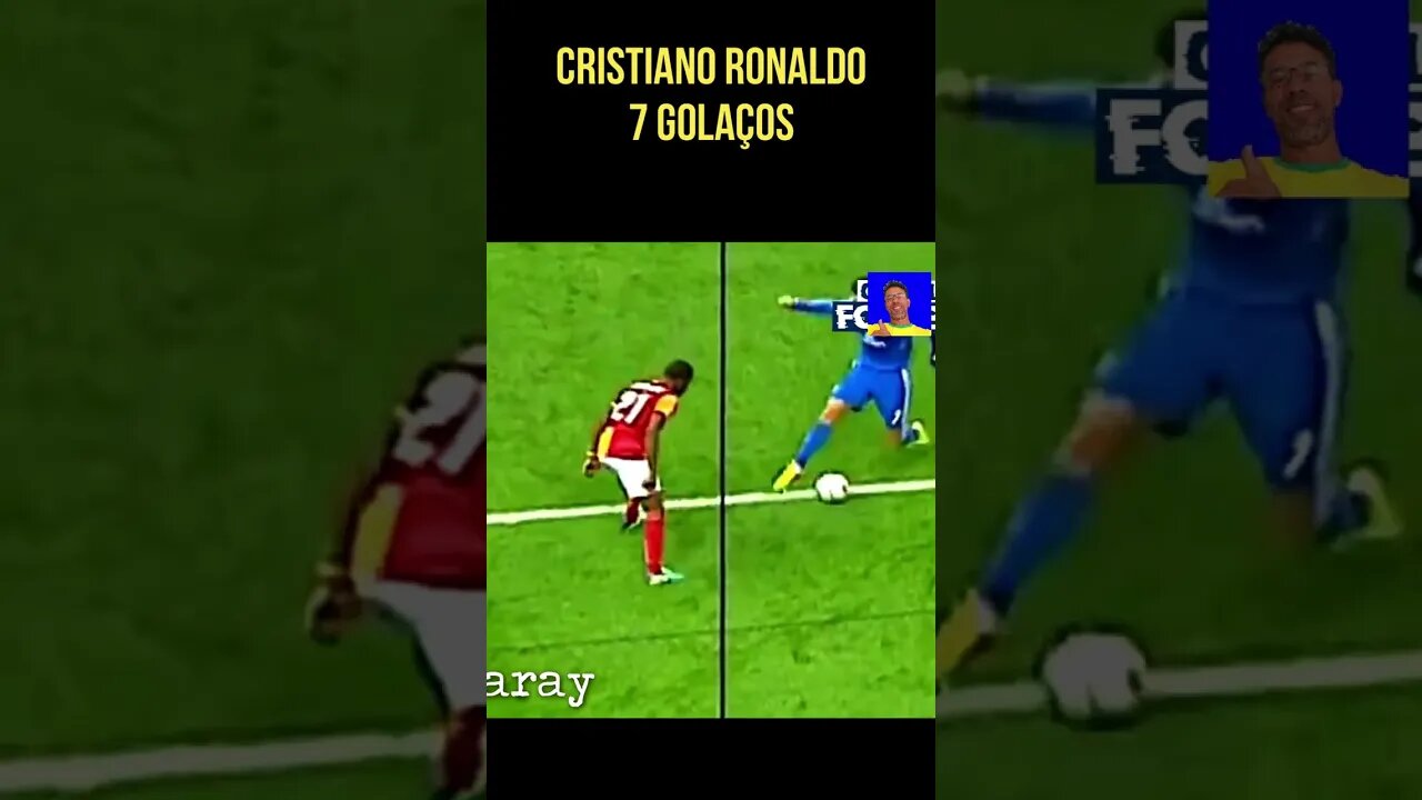 #cristianoronaldo 7 GOLS ESPETACULAR DE CRISTIANO RONALDO #shorts