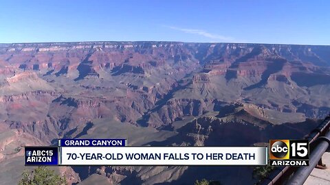 70-year-old woman falls to death at Grand Canyon