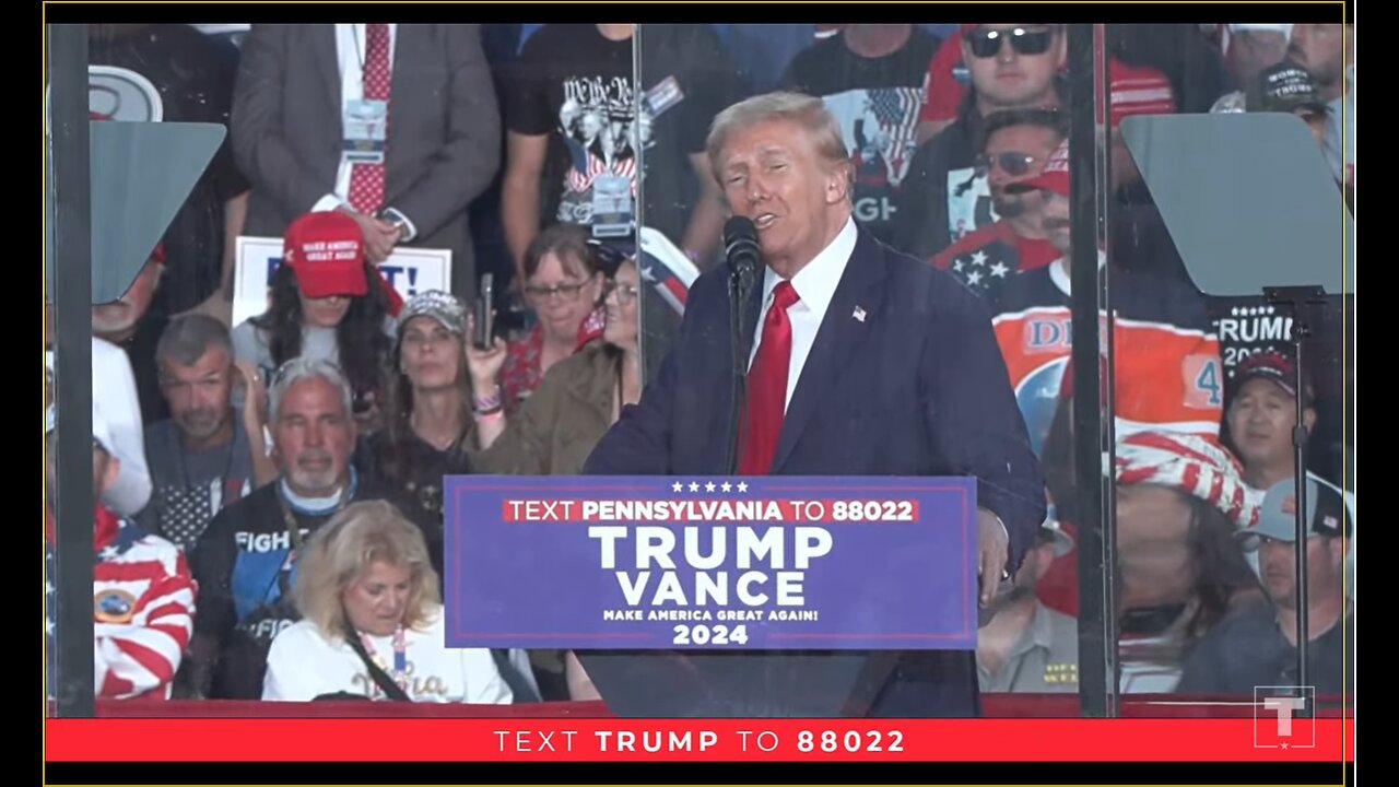 President Trump in Butler, PA
