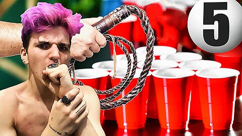 We Played Whip Pong.. | (PAINFUL)
