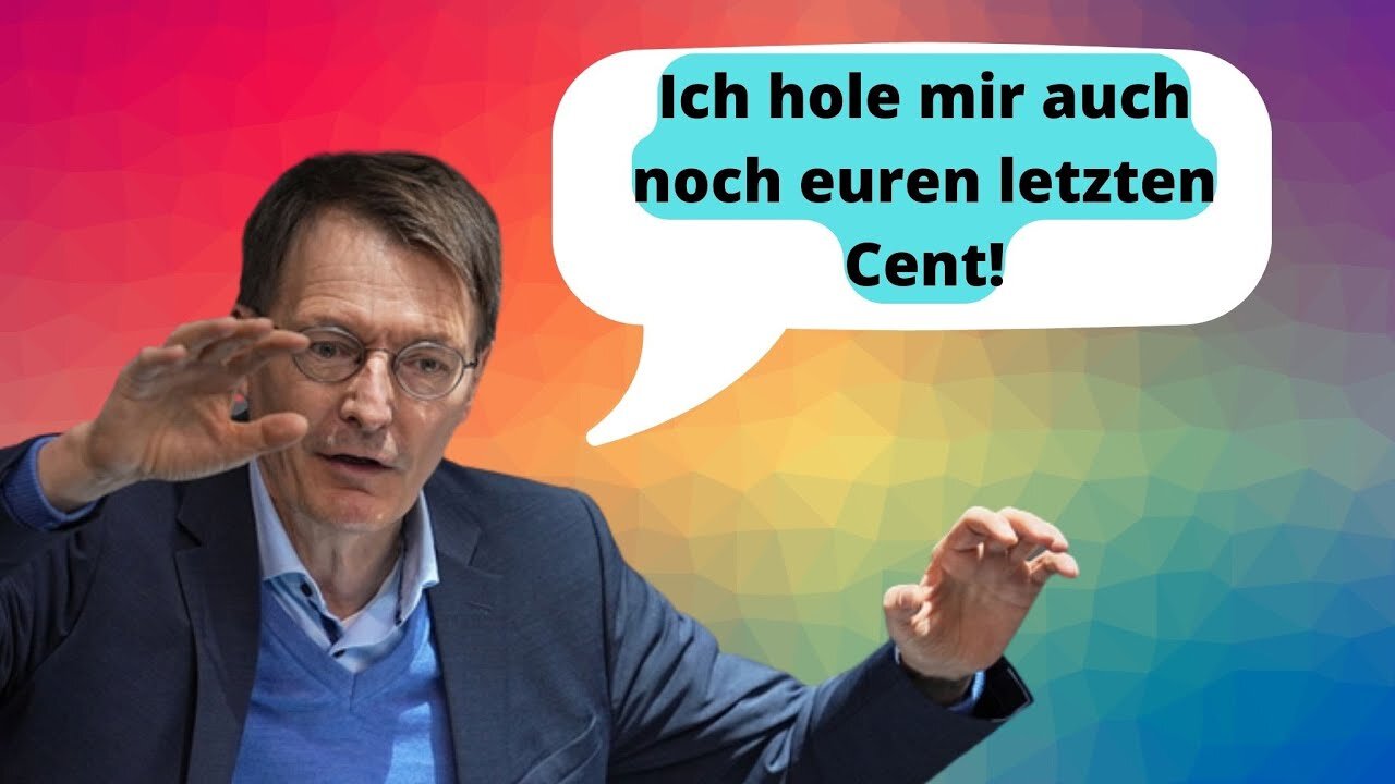 Der Bürger soll das Versagen von Karl Lauterbach bezahlen!