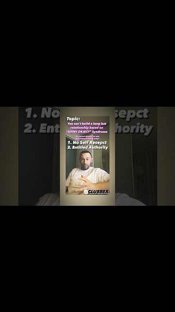 You can't build a long last relationship based on "SHINY OBJECT" syndrome