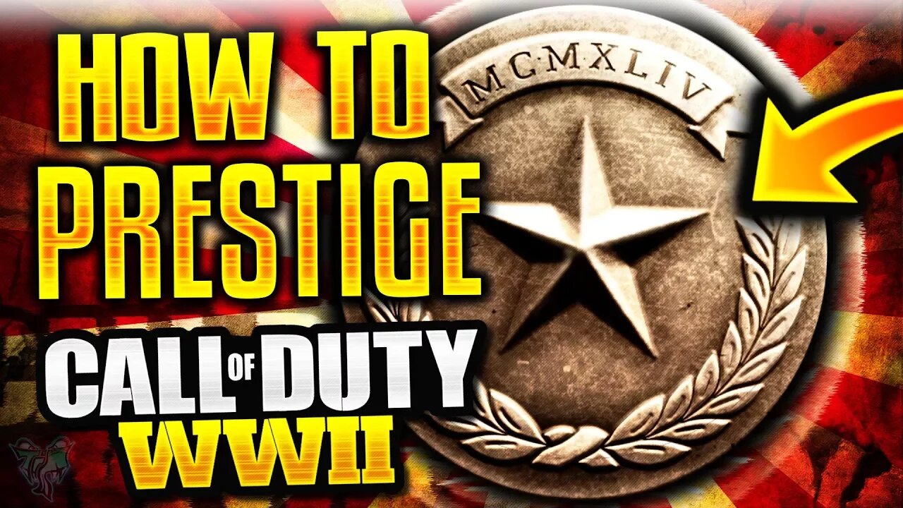 COD WW2 PRESTIGE 1! CALL OF DUTY WORLD WAR 2 ENTERING 1st PRESTIGE WHAT HAPPENS? HOW TO PRESTIGE WW2