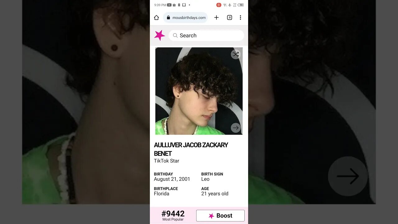 HAPPY 21 BIRTHDAY AULLUVER JACOB ZACKARY BENET