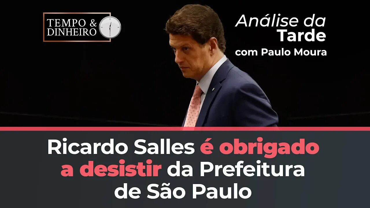 Ricardo Salles, ex-ministro de Bolsonaro, é obrigado a desistir da Prefeitura de São Paulo