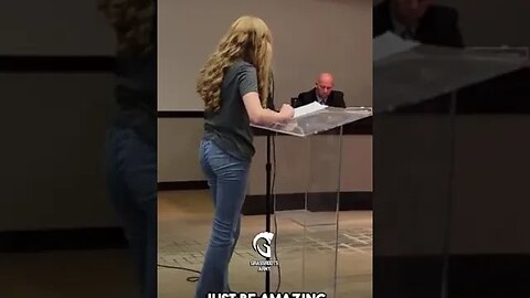 12 Year Old Girl ROASTS School Board For Walking Out On Her During The Last Meeting