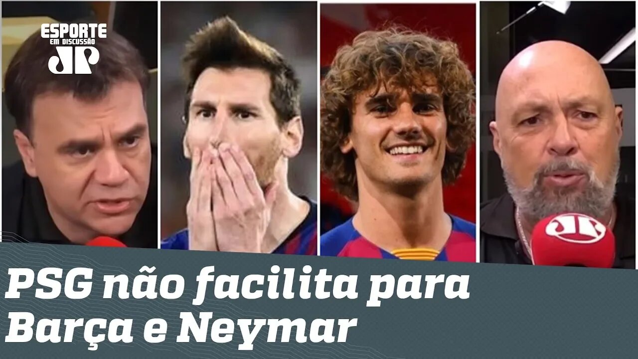 "Messi quer Neymar, mas Suárez abraçou o Griezmann!" Veja DEBATE!