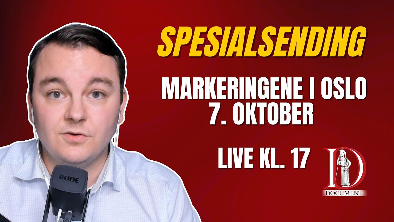 Document LIVE: Markeringene i Oslo 7. oktober