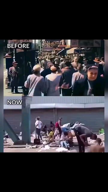 San Francisco before and after