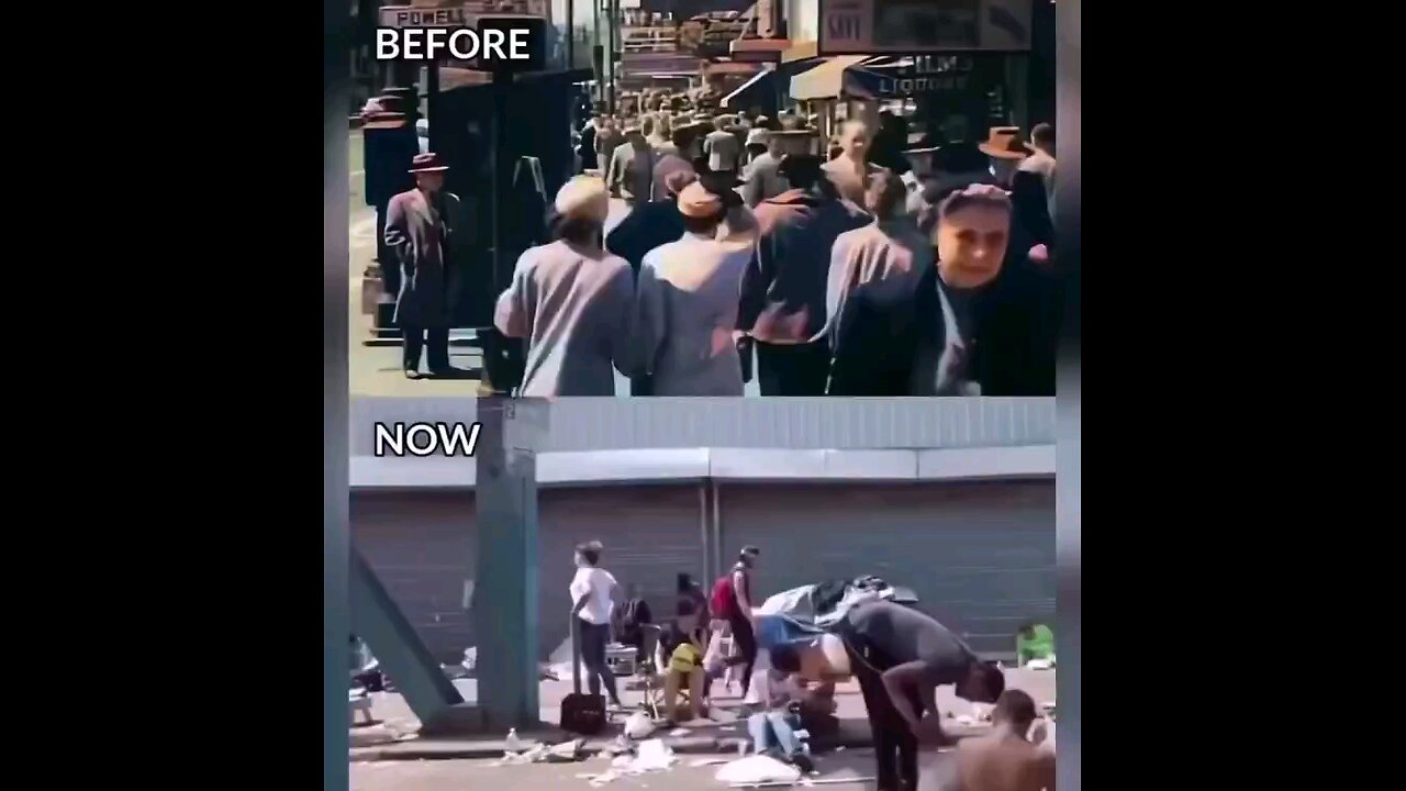 San Francisco before and after