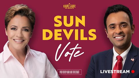 Sun Devils Vote Rally with Kari Lake and Vivek Ramaswamy