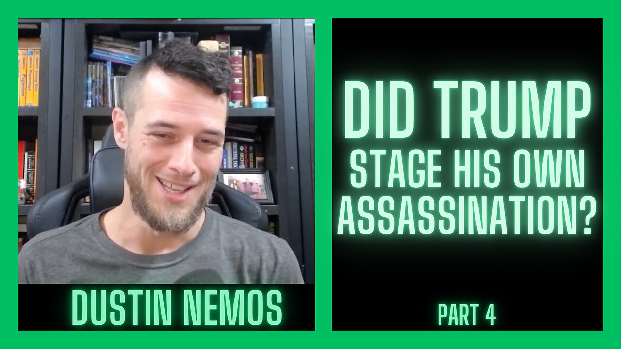 Did Trump Stage His Own Assassination? | Dustin Nemos Interview