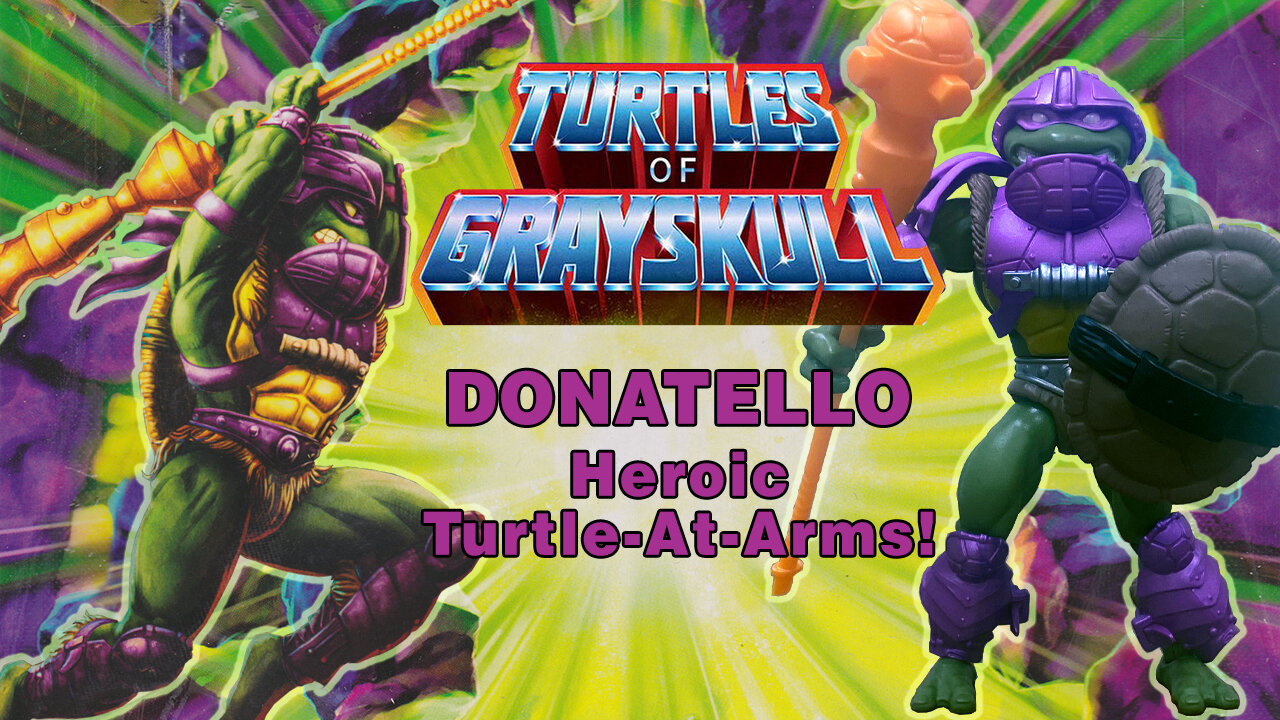 Donatello - Turtles of Grayskull - Unboxing and Review