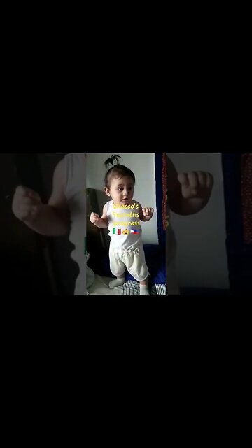 Chesco's 9 months progress 🇵🇭👼🇮🇹