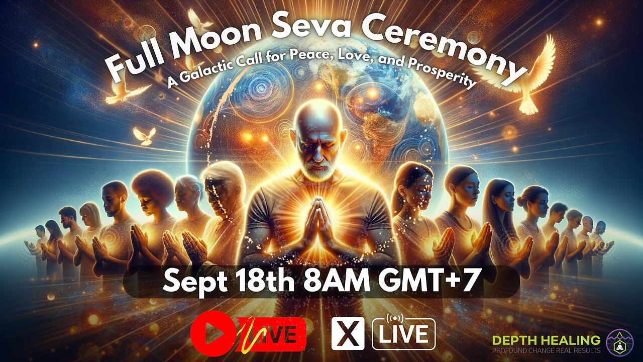 8th Program Full Moon Seva Ceremony – A Galactic Call for Peace, Love, and Prosperity