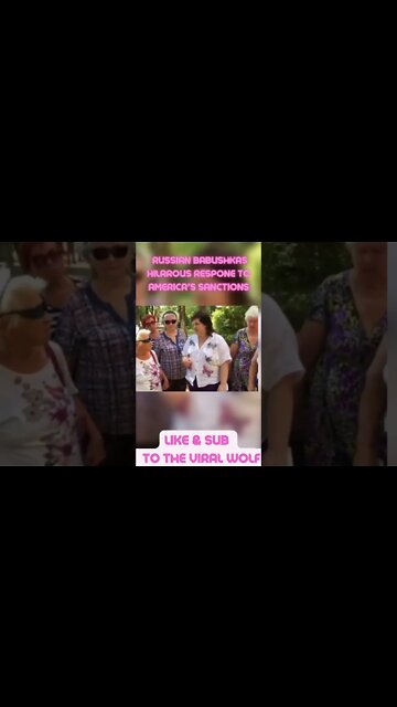 👀🤣Russian Babushkas Hilarious Response To America's sanctions 👀🤣🤣🤣