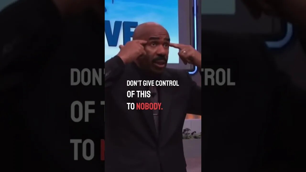 Stop Losing Control 🗣 | Steve Harvey Motivation #shorts