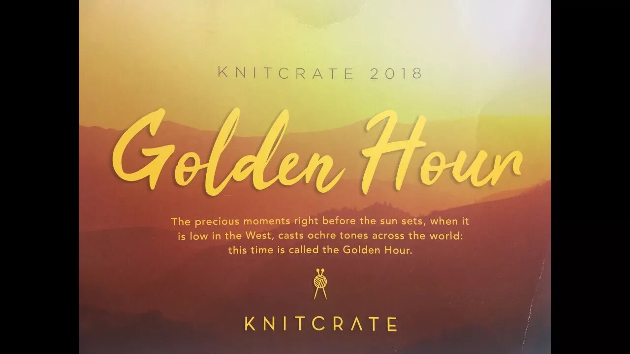 Knitcrate April 2018 Reveal and Review