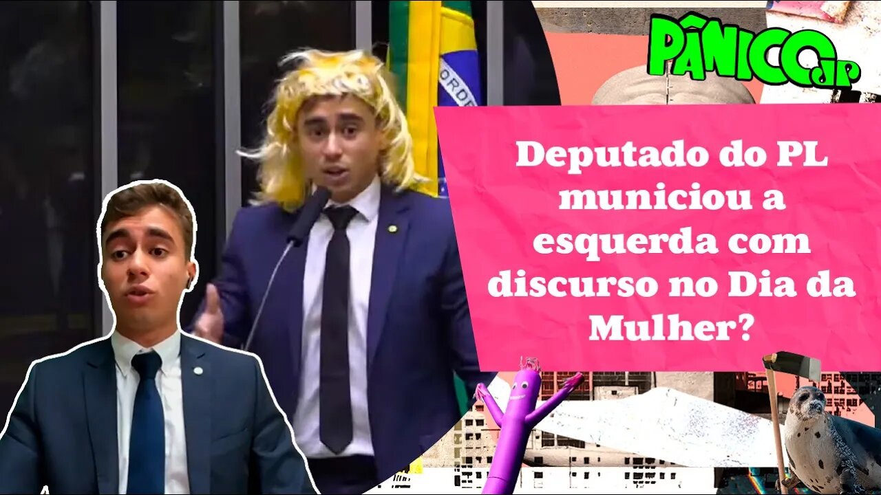 NIKOLAS FERREIRA: “O QUE CHOCA MAIS: DINHEIRO NA CUECA OU A PERUCA?”