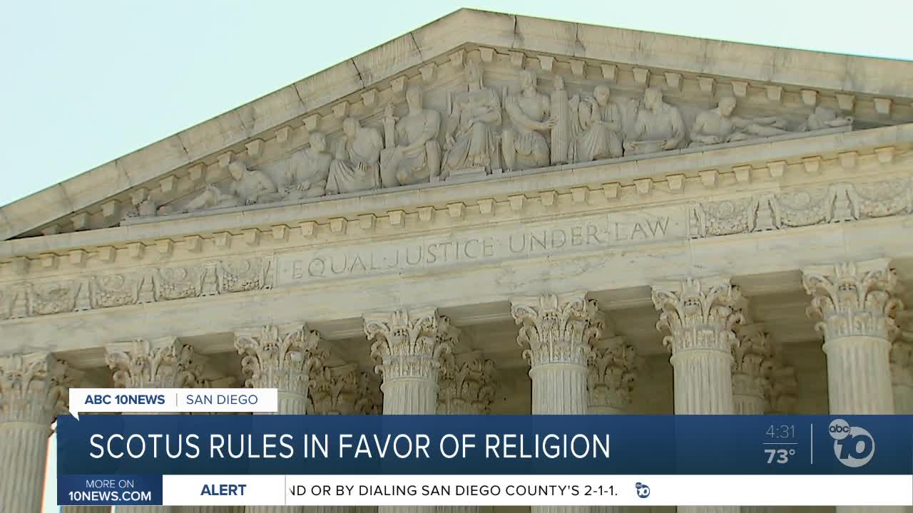 SCOTUS rules in favor of religion