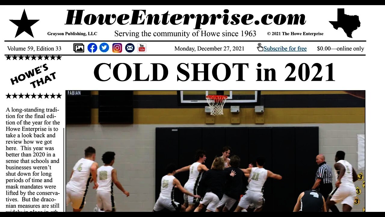 2021 Rewind through the lens of the Howe Enterprise
