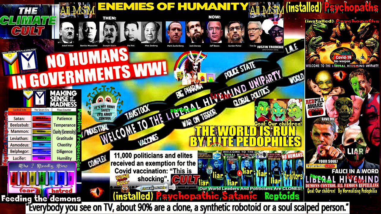 DAVID ICKE_LINEAGE... HYBRIDS...Y CONTROL... ["They're not human ... no soul ... no empathy!"]